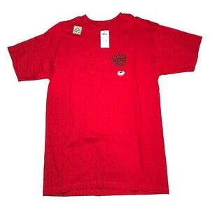 Vans Mens Off The Wall Short Sleeve T Shirt Red New Medium
